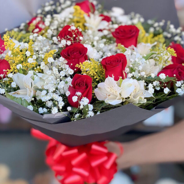 Buqu de 12 Rosas