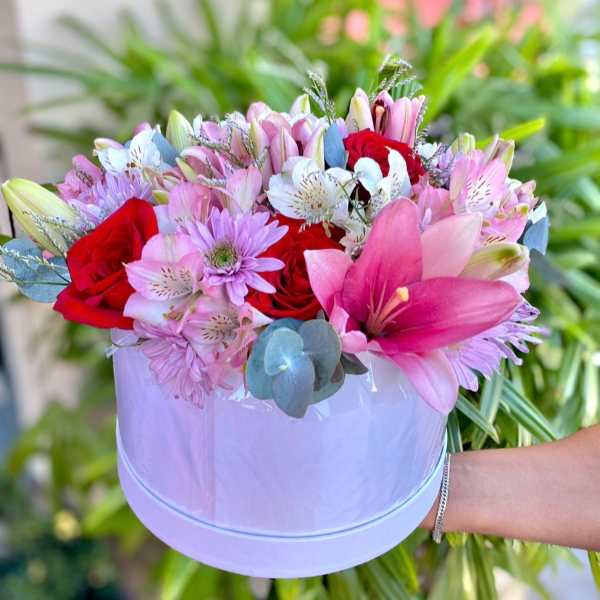 Caixa Box com Rosas Nobres
